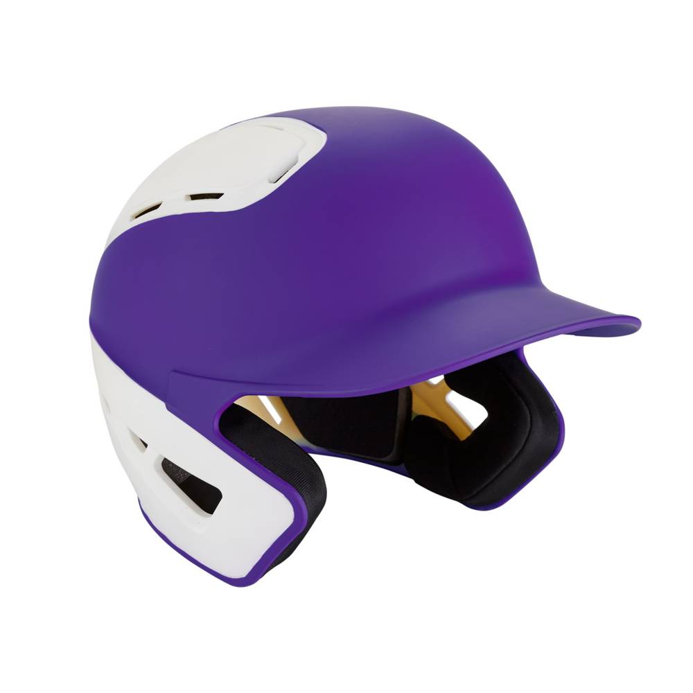 Mizuno B6 Baseball Batting - Erkek Kask - Mor/Beyaz Türkiye (MBENWO-831)